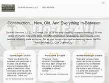 Tablet Screenshot of doitallservicesllc.com